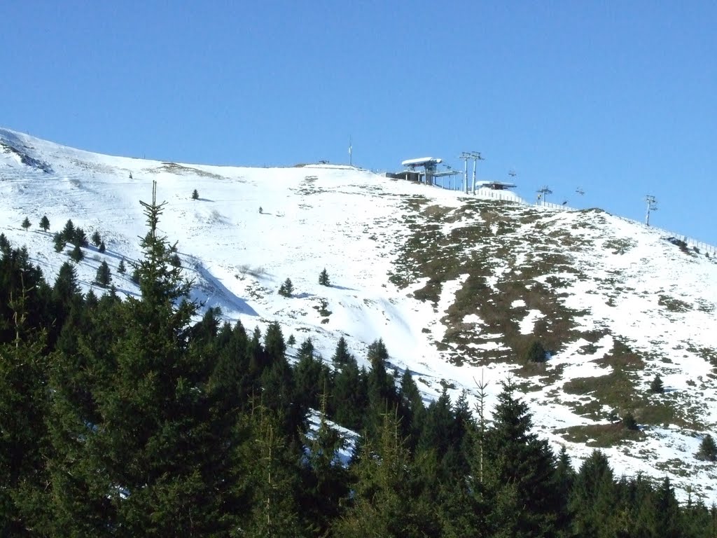 View from ski lift Kopaonik by Petru Cristescu