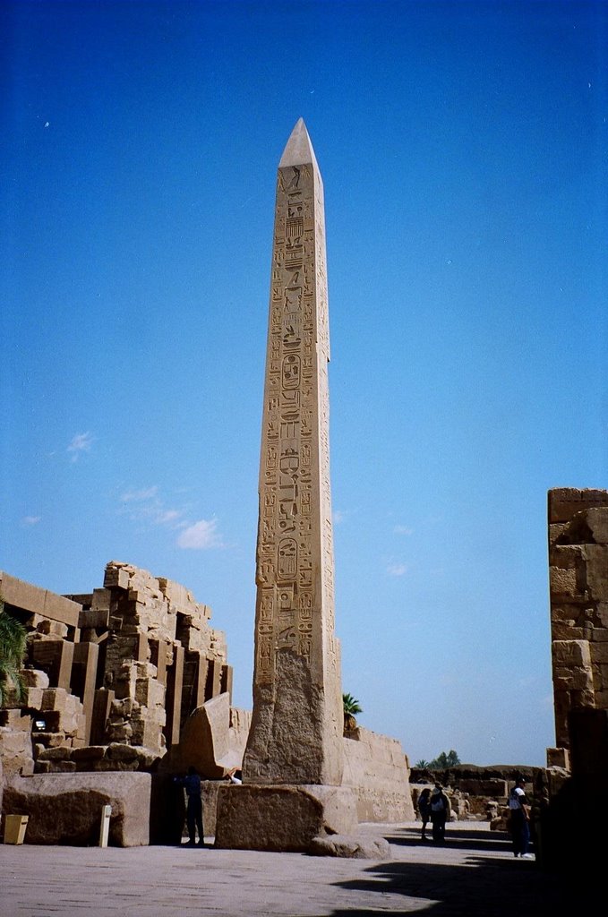 Obelisk at Karnak Temple, Luxor, Egypt by ©dyakimec