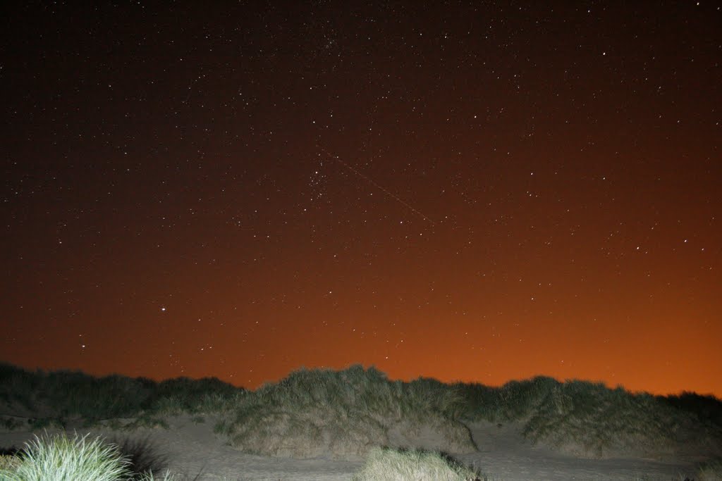 Sand Dunes at night by Super-Computing