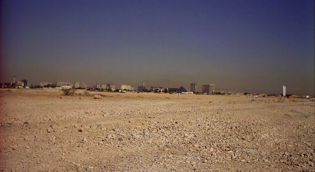 Las Vegas, Nevada from the ground. Nevada. USA by 2fingers