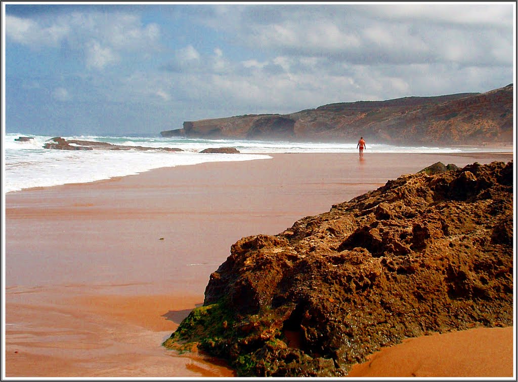 ..a long way to walk.. by Estike