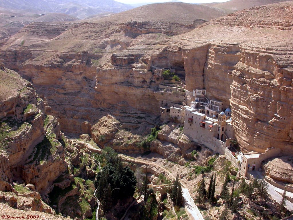 St. George Monastery, Wadi Kelt (10-MAR-07) #1 by Ilya Borovok