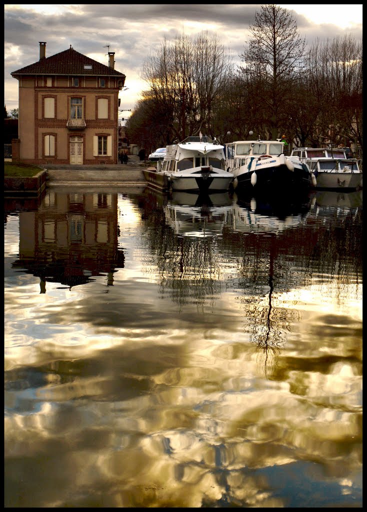 Reflets du soir by Raby Jean-Luc