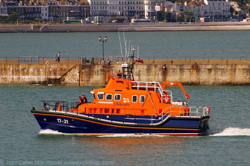 RNLB 17-31 Roger and Joy Freeman Relief Lifeboat, Admiralty Pier, Dover, Kent, UK by John Latter