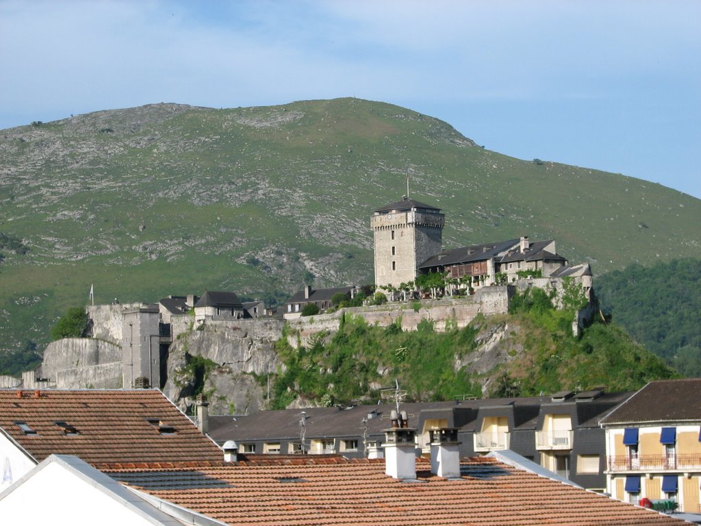 View from the Gar - Château fort - Musée pyrénéen IMG_1430 by Maurice Lewton