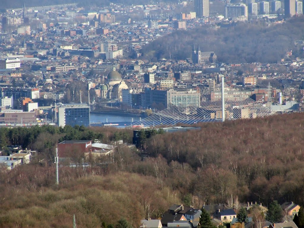 Le pont de Liège by manu verpoorten