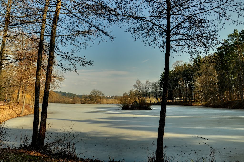 Blick über den Salinensee by Herbij