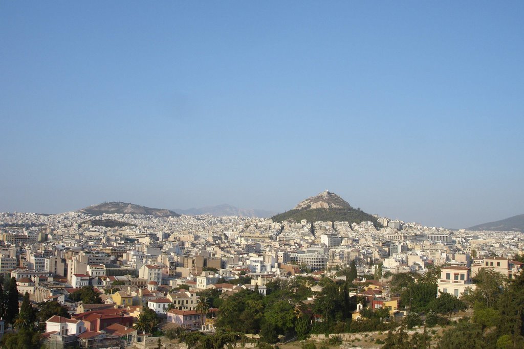 Athens view by Billy Patra