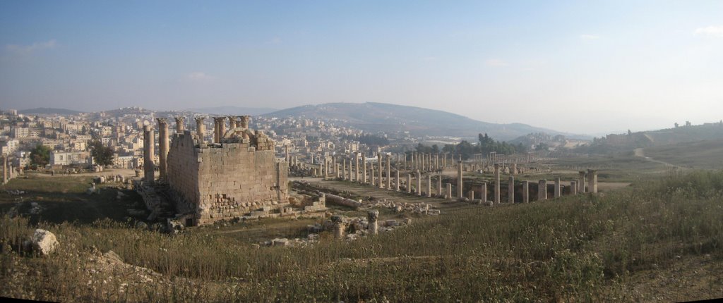 Jerash - Artemis Temple by Jean-Charles Bastian…