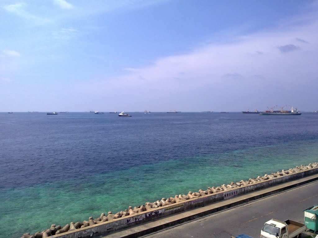 Male' Out Harbour by Adnan Haleem