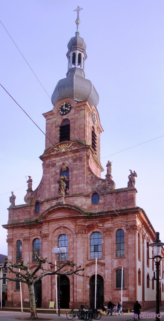 Rastatt - Kath. Stadtpfarrkirche St. Alexander by Henri der Fotomann