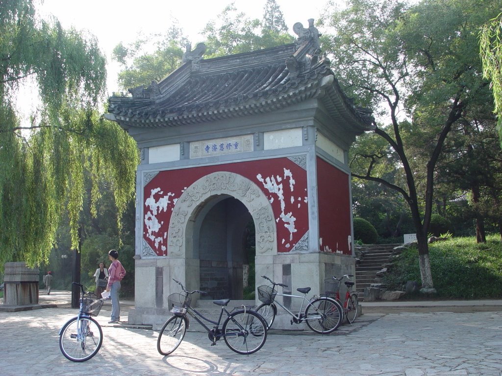 Huasheng Temple, PKU 花神庙 by Perry Tang