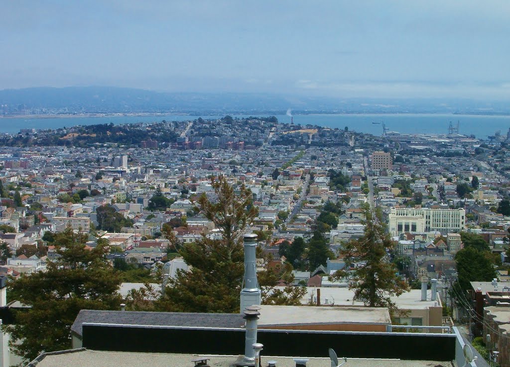 San Francisco from Twin Peaks by Maurizio Giove