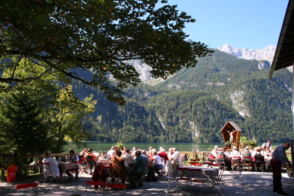 Lunch at Salet on Konigssee by KathyT