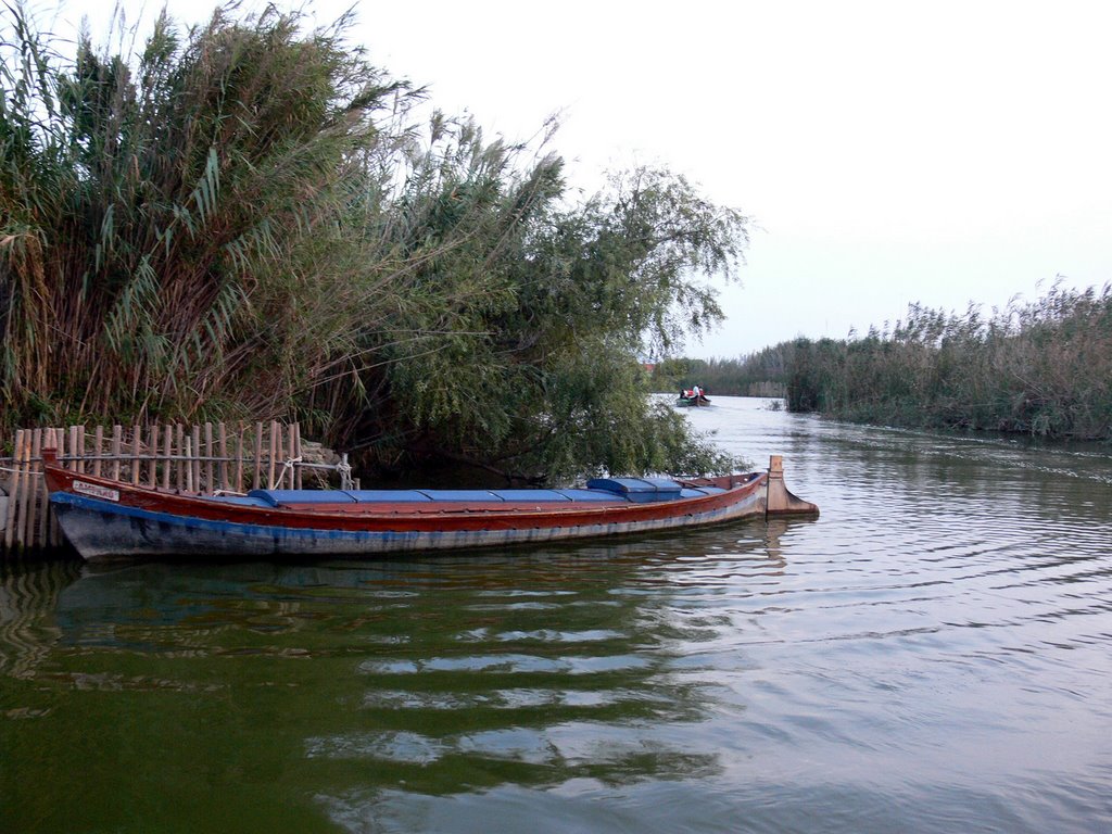 EL PALMAR (Valencia). La Albufera. Embarcadero del Tio Pastilla. by Carlos Sieiro del Ni…