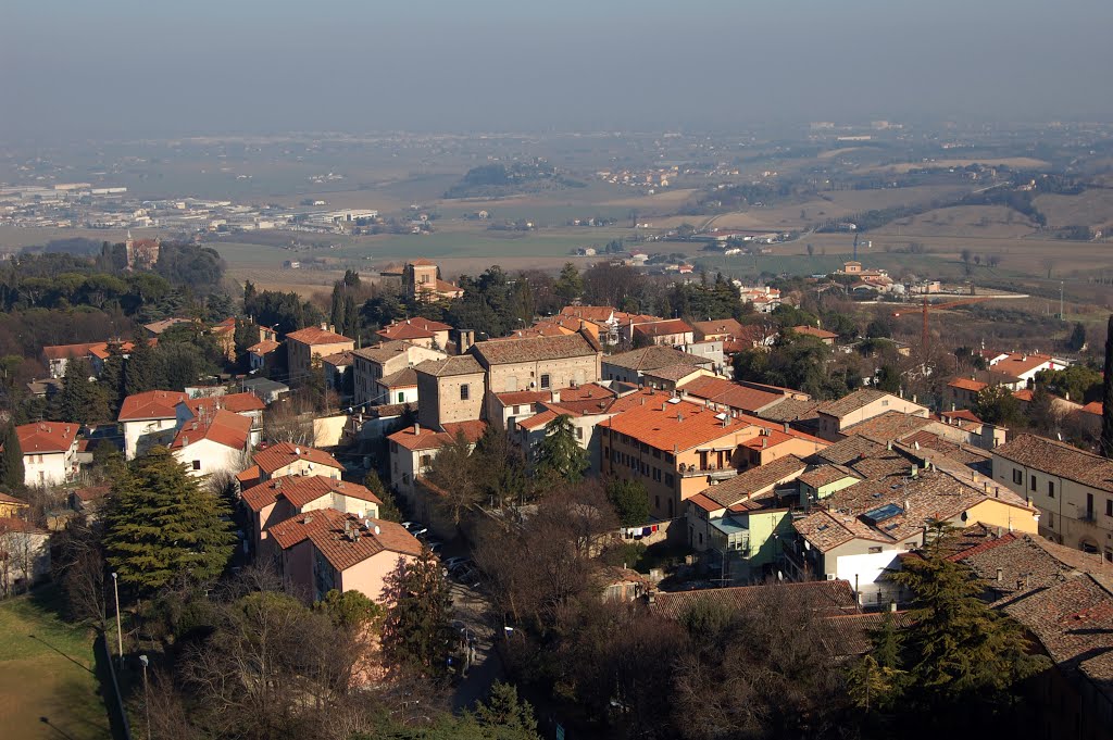 Bertinoro Bassa e panorama....... ( F C ) by Giovanni-Casadio