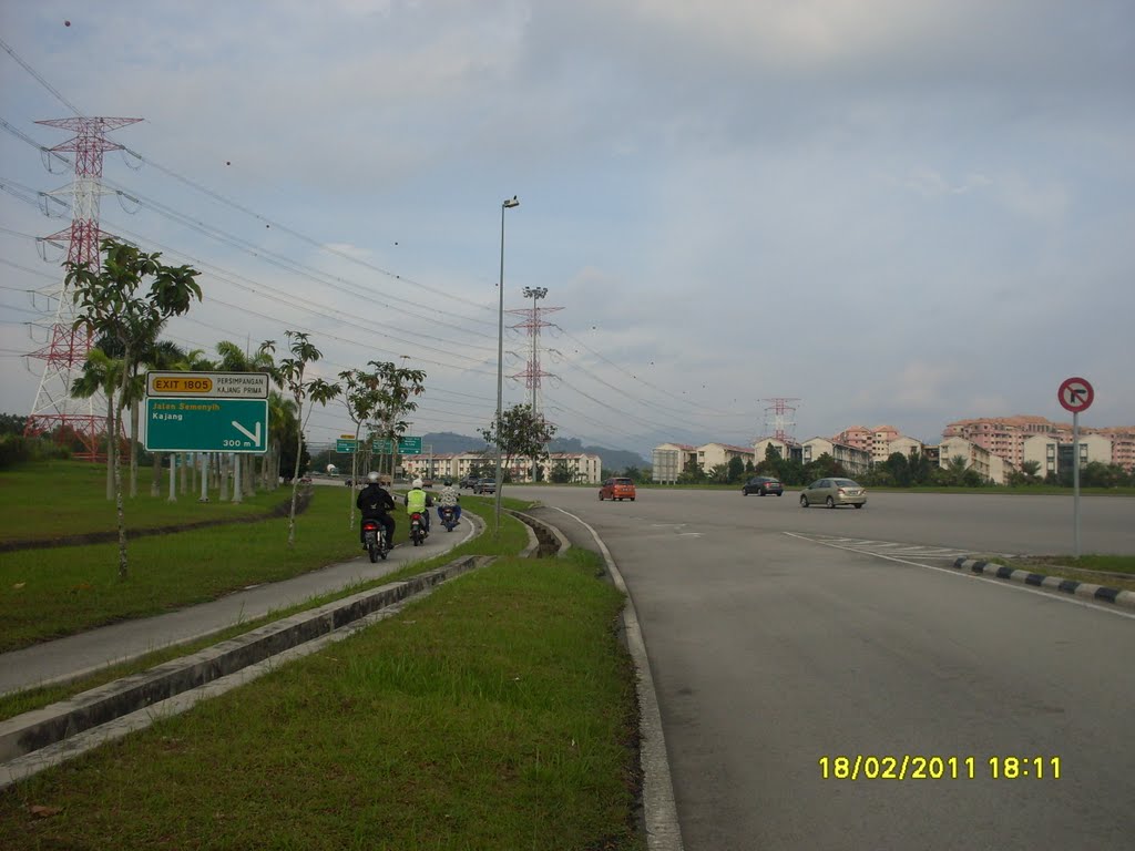 Exit to Semenyih Kajang by sembrol