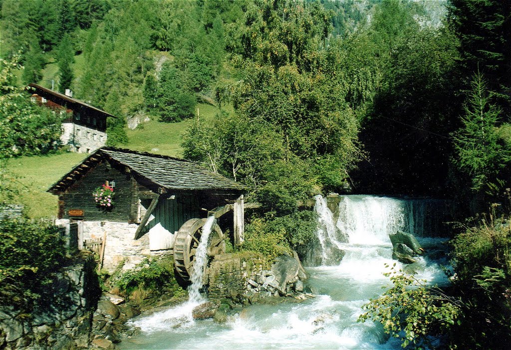 Islitzer-Mühle am Dorferbach. by ☼❄ bergkristall ❆☼