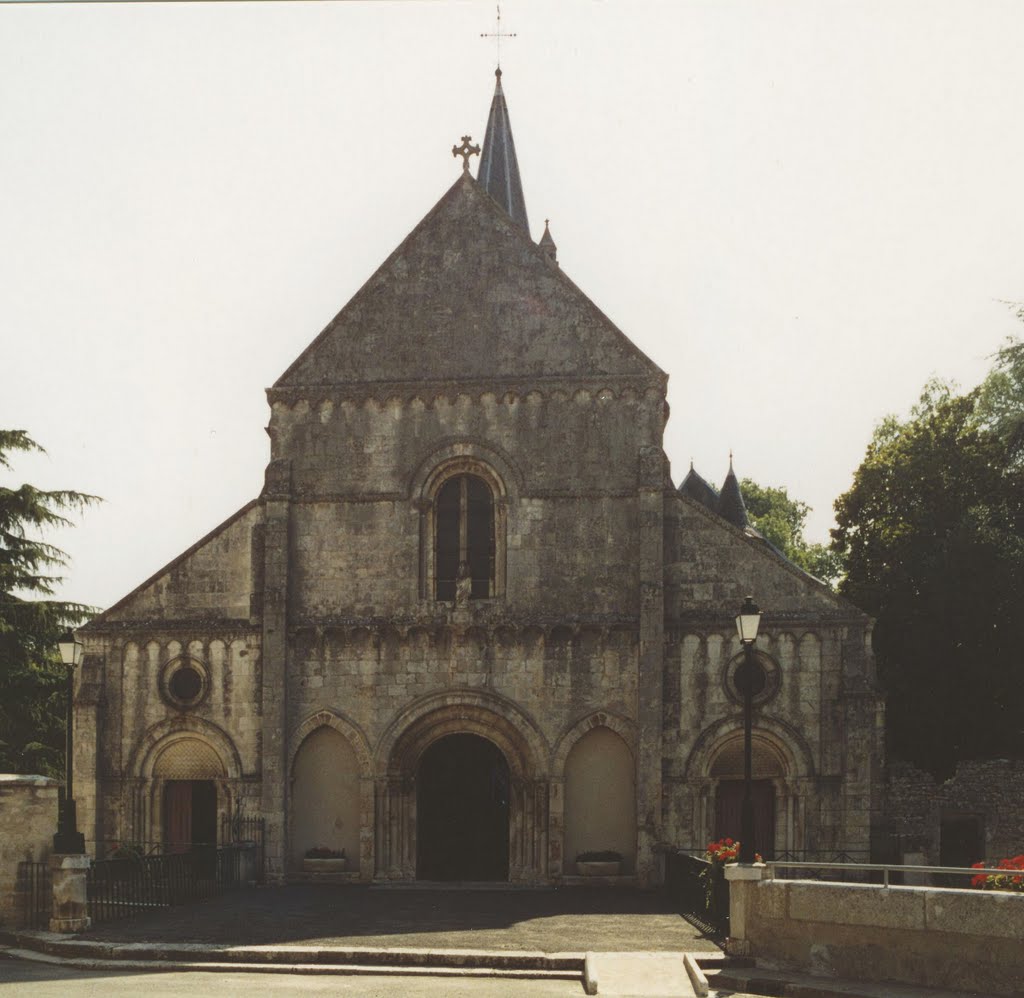 West front of the church at Lignieres by laurence_cox