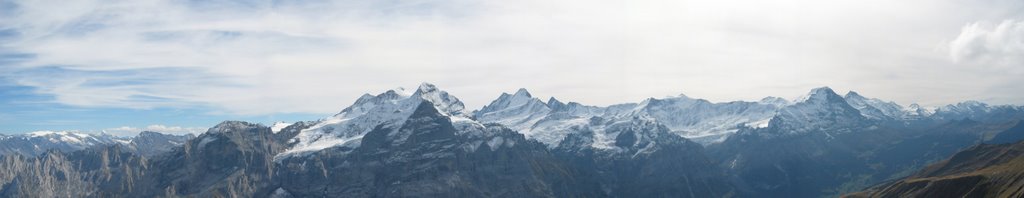 Panorama Gipfel Schwarzhorn by chris-zi