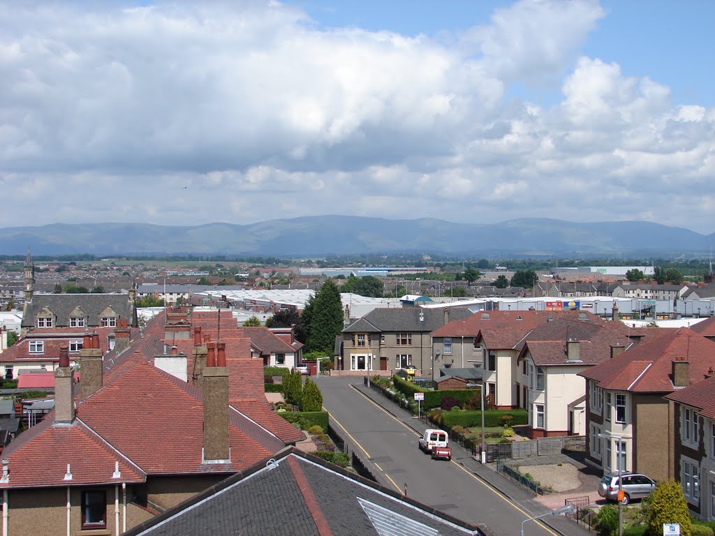 View towards Ochil hills by jamalcon