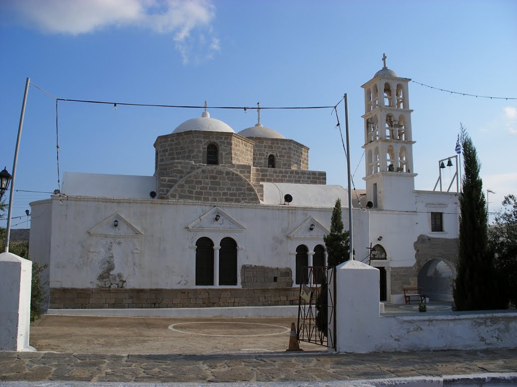 Zefiria Church, Milos by Nick Gent