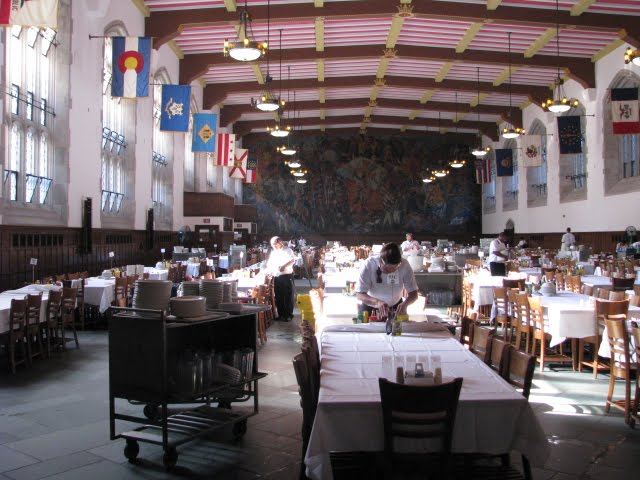 Tiny Segment of the World's Largest Dining Hall, United States Military Academy Campus, West Point, New York by JohnDrew2