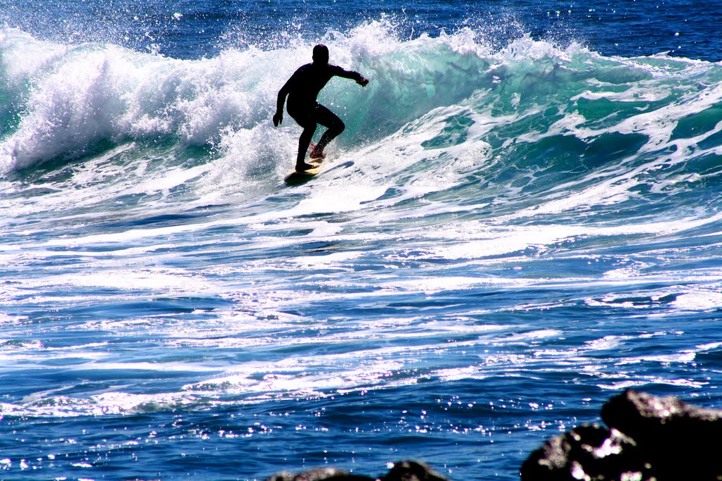 Gran Canaria:Maspalomas:Surfing:Febrero by Antonio Guillen