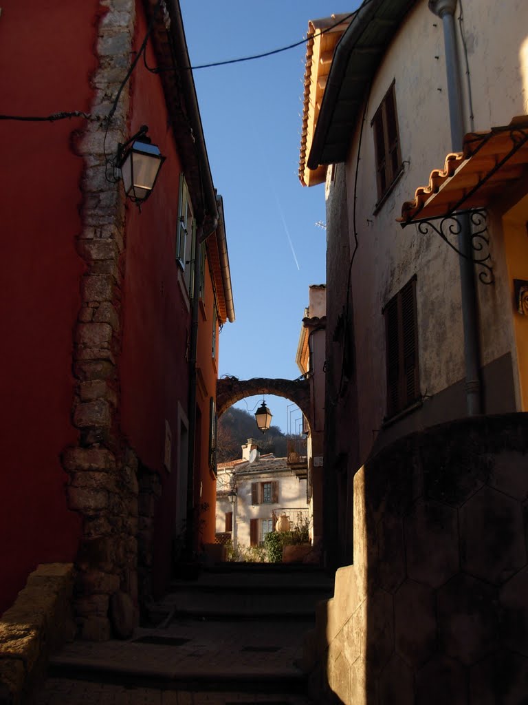 Rue vé lou bourg ,Bonson by gunéra