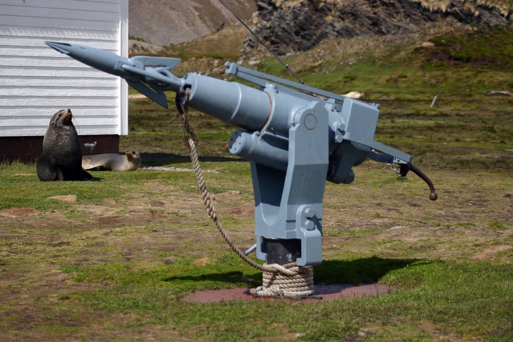 Whaling Harpoon Gun by GordyUK