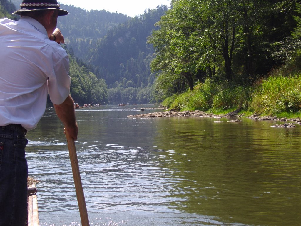 Rafting sul Fiume Dunajec da Sromowce Wyżne Kąty a Szczawnica - Confine Slovacchia/Polonia by Ilda Casati