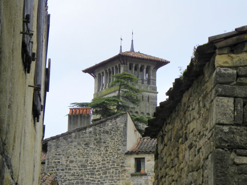 ST-ANTONIN NOBLE VAL - le beffroi. by Jean THIERS