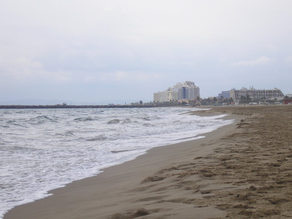 Playa de la Rubina by martinibianco