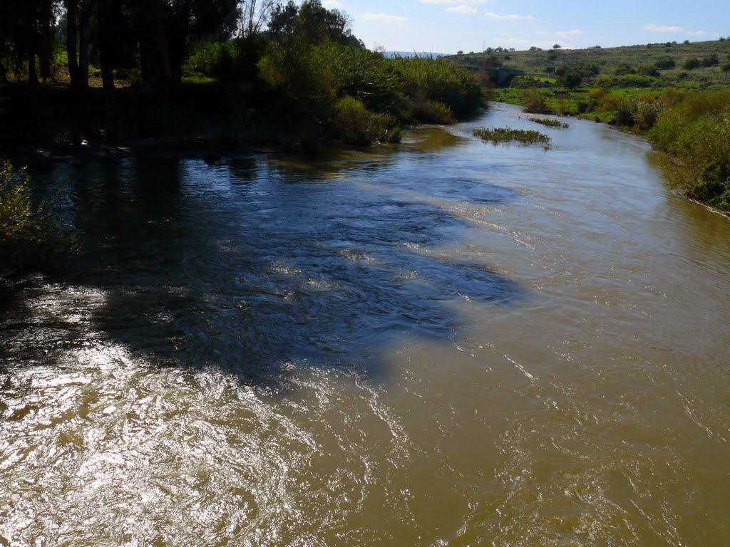 Jordan River, a view from the Arik bridge by Ilya Borovok