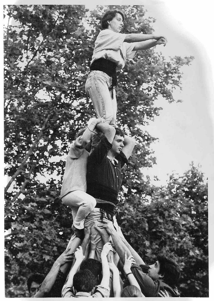 Castellers de Sarrià - 1999 - Primers assajos by Pep Giménez