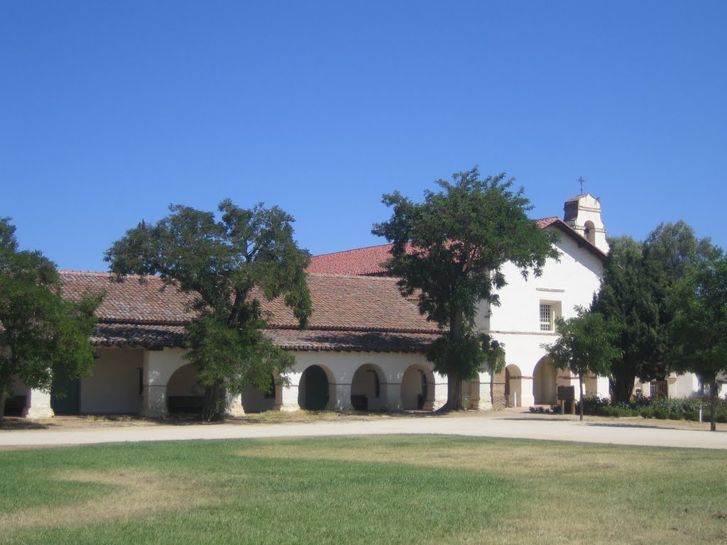 Mission San Juan Bautista by H. Lisbeth