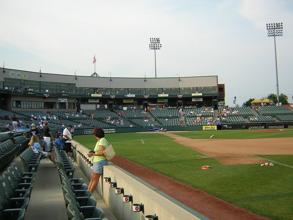 Trenton Thunder - Mercer County Waterfront Park by the baseball traveler