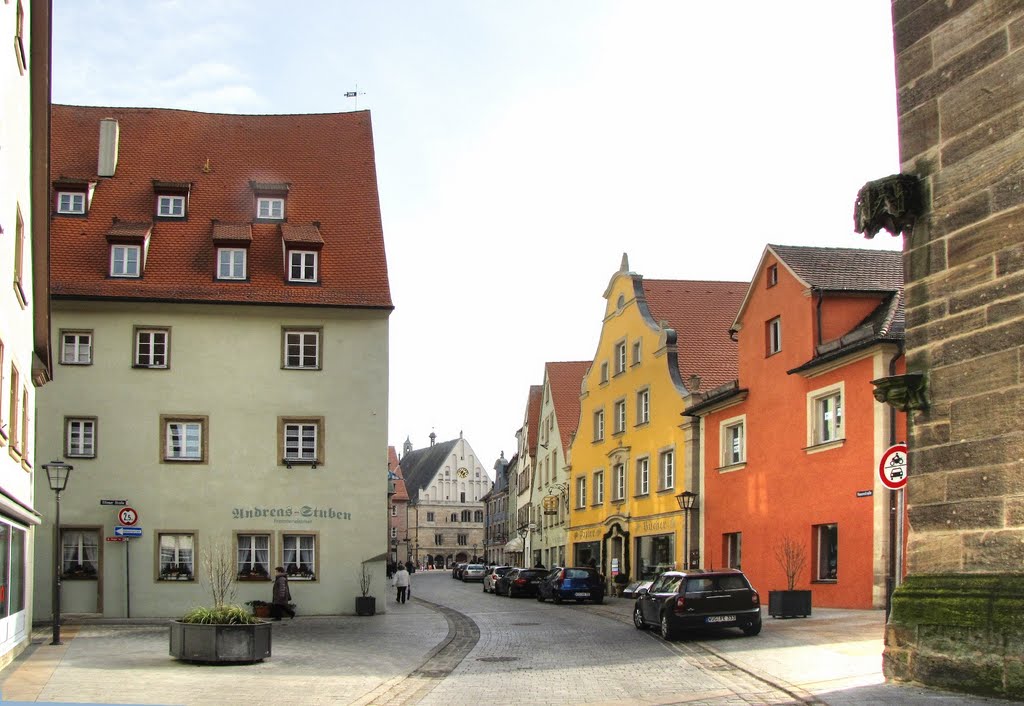 Weißenburg in Bayern - Rosenstraße by Rudolf Henkel