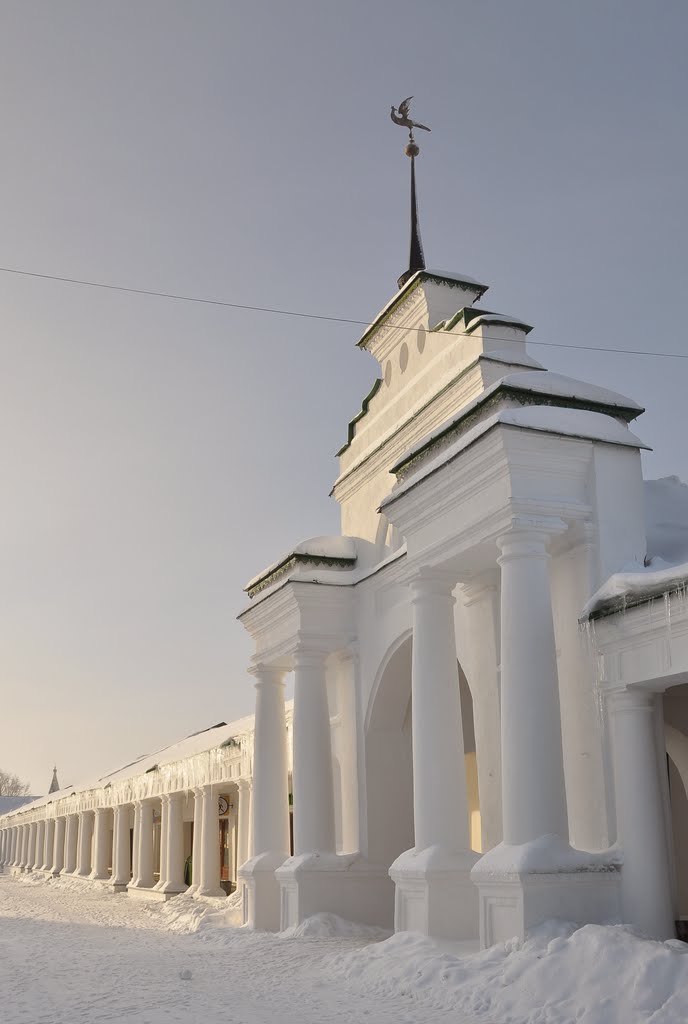 Suzdal's Gostiny Dvor (Merchant Yard) by IPAAT