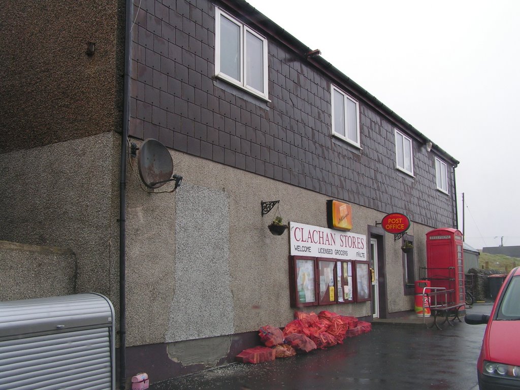 Clachan Stores North uist by Mike Shields