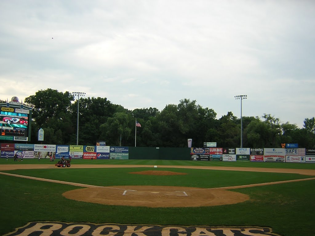 New Britain Rock Cats - New Britain Stadium by the baseball traveler