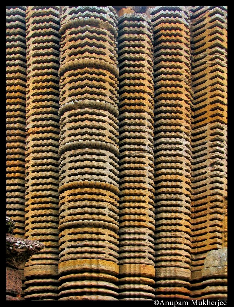 Engravings on a temple ©Anupam by Anupam Mukherjee