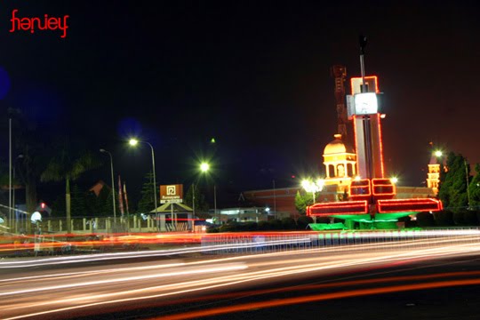 Night Scape of Tamansari Boulevard, Salatiga by Hanief