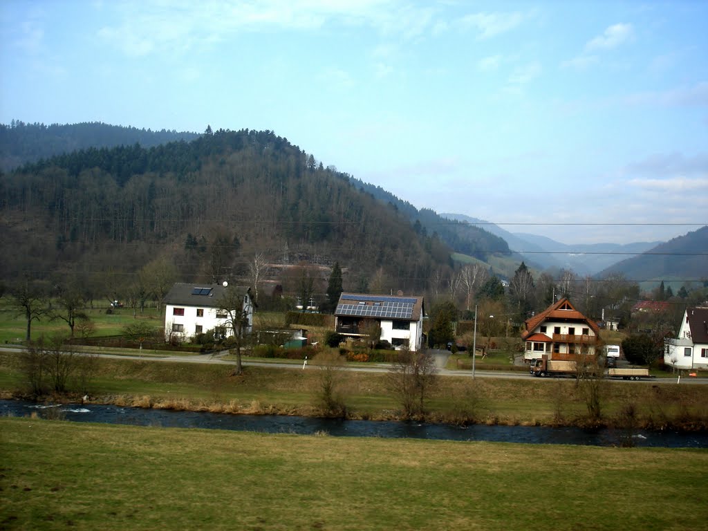 The Black Forest (German: Schwarzwald) is a wooded mountain range in Baden-Württemberg, southwestern Germany by Asif Soroush