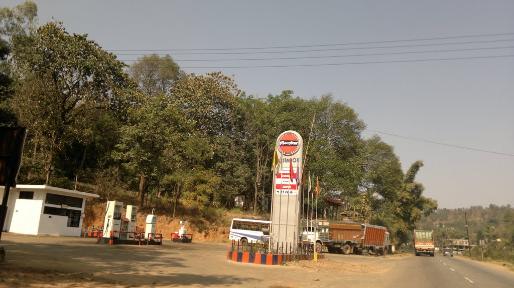 Umsning IOC petrol depot by San Phrangmung