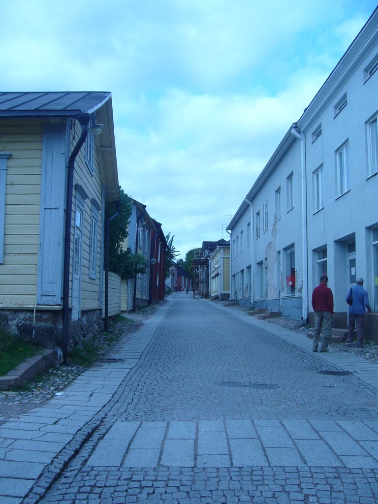 Kirkkokatu street. Porvoo. by pirate75