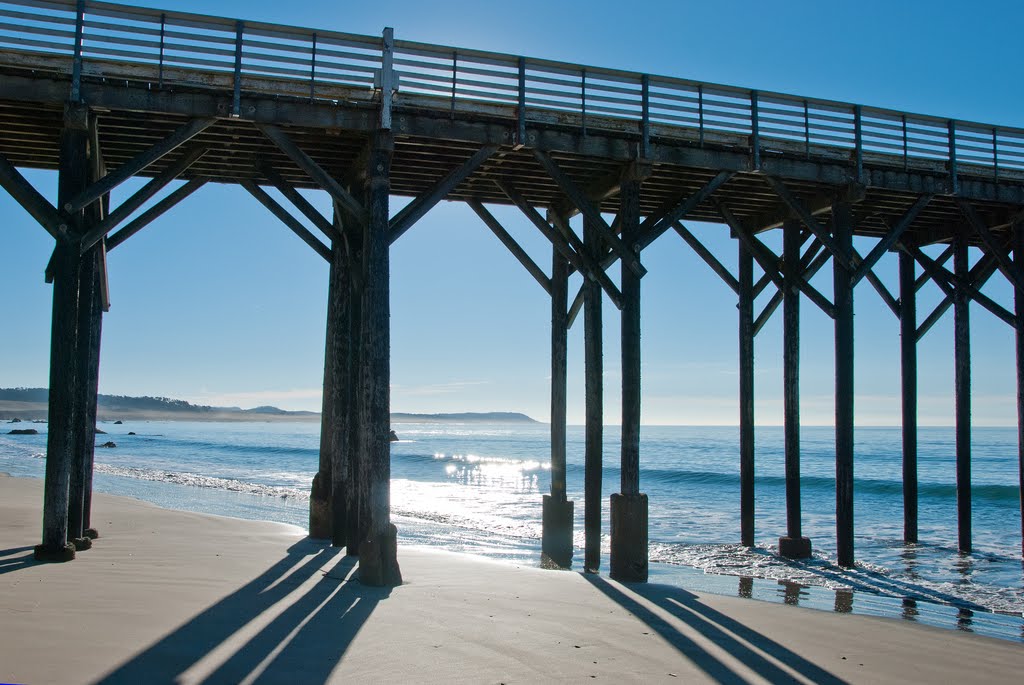 San Simeon Pier by ExistingLight