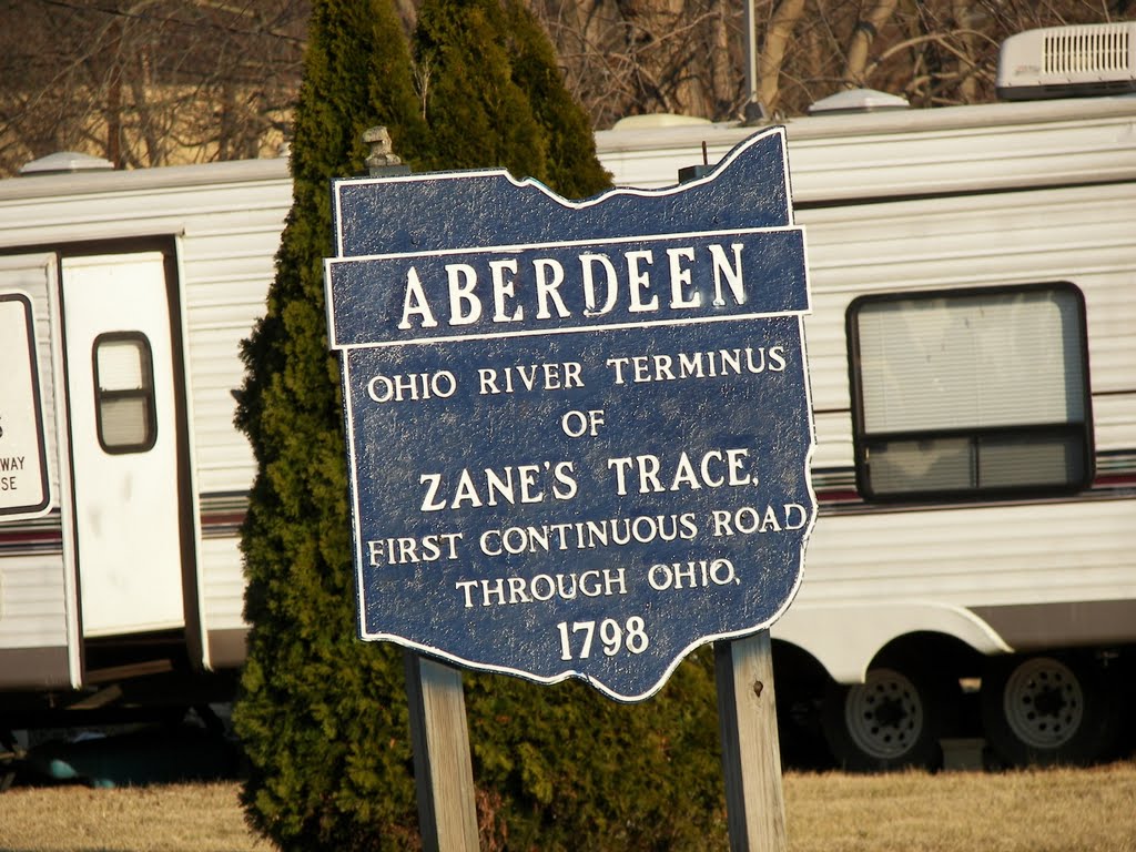 Aberdeen, OH. Aberdeen Community Park. At the Terminus of Zanes Trace. by nevelo