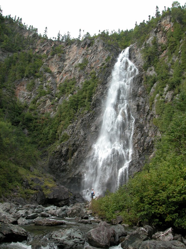 Dans la reserve Matane, La chute Hélène by Denis Bernier