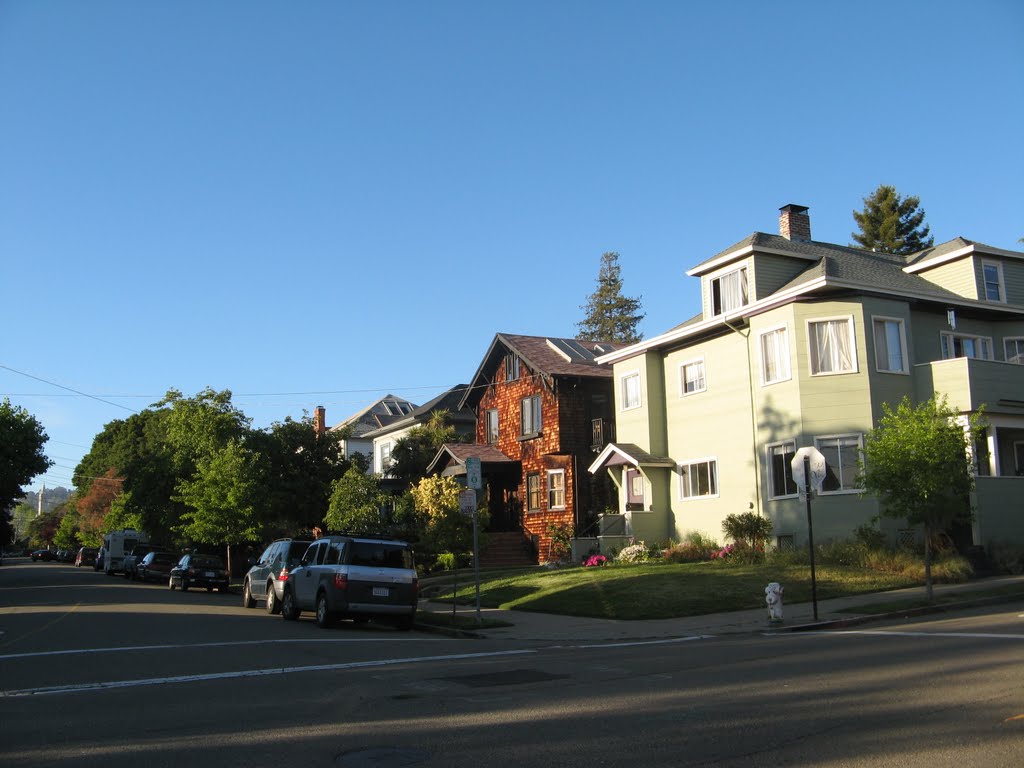 Regent St., Berkeley, CA by Boguslawa Lewandowska-Gruszka